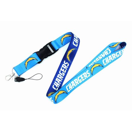 Los Angeles Chargers NFL Neck Lanyard Football Teams Detachable Strap Lanyards for Cellphone Holder